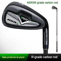 Fer 7 de golf – fer 7 noir droitier, manche graphite Regular