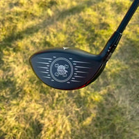 Driver de golf 460 cc – face fraisée et gravée vue de face