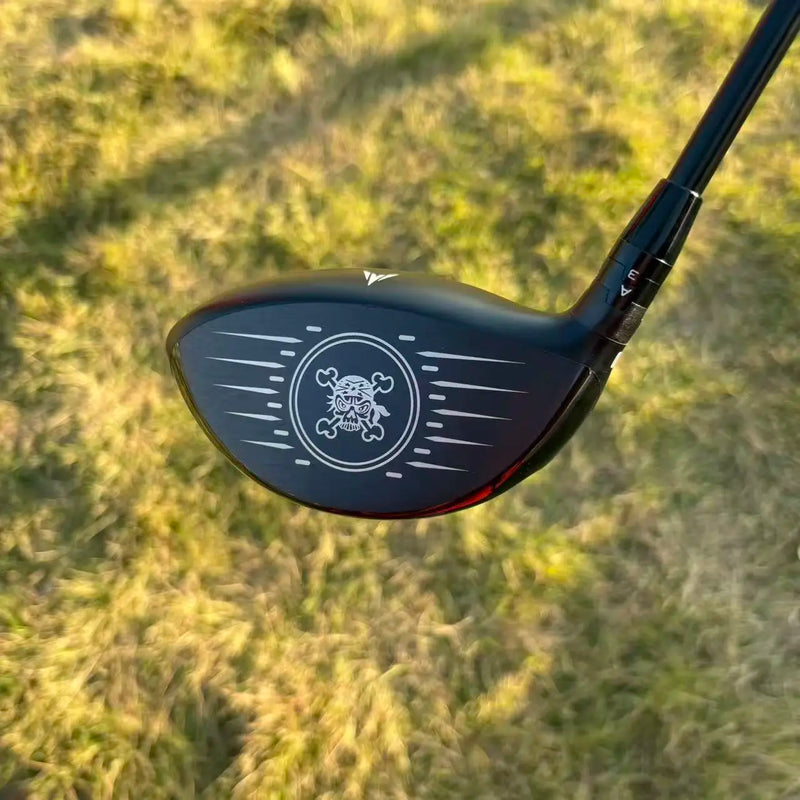 Driver de golf 460 cc – face fraisée et gravée vue de face