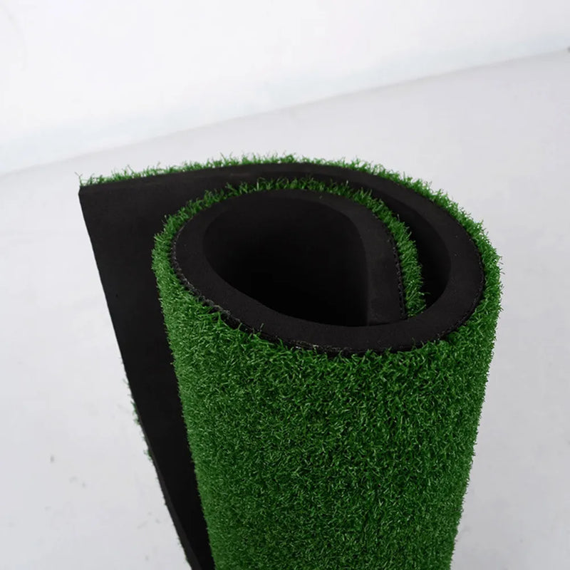 Tapis de frappe golf 60 x 30 cm – tapis enroulé, gazon et base EVA noire