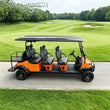 Voiturette de golf électrique 4 places lithium 72 V longueur 4 mètres