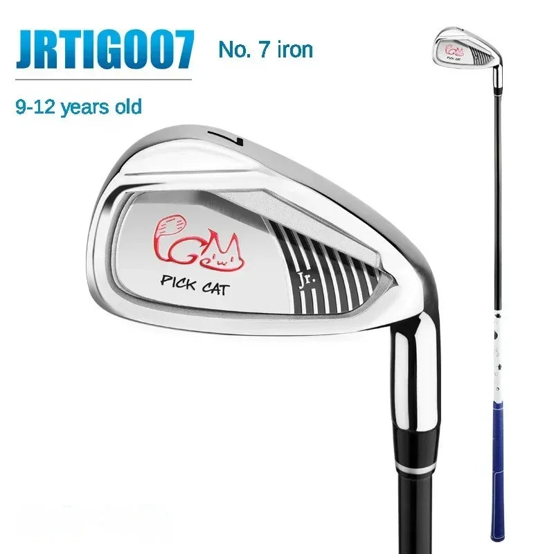 Fer 7 de golf enfant – coloris noir pour enfant de 9 à 12 ans