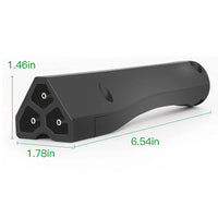 Chargeur plomb 48 V 15 A – connecteur de sortie triangulaire à trois trous, compatible EZGO RXV