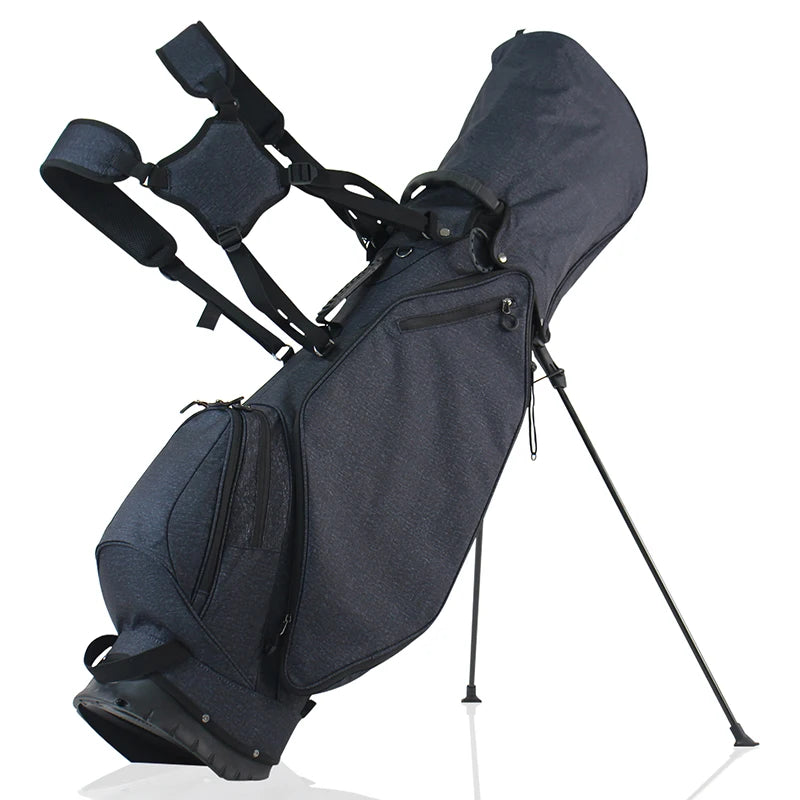 Sac de golf trépied ultraléger – coloris bleu marine chiné