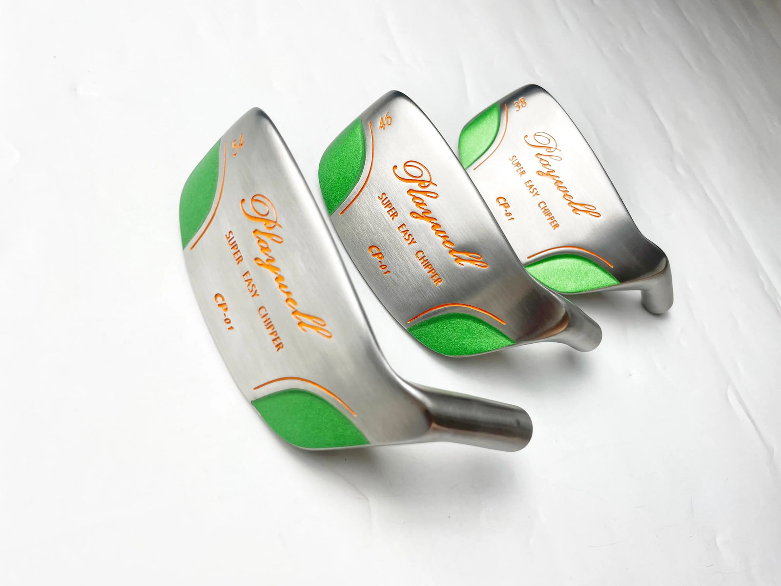 Tête de chipper de golf inoxydable, loft 38°, 46° ou 54°