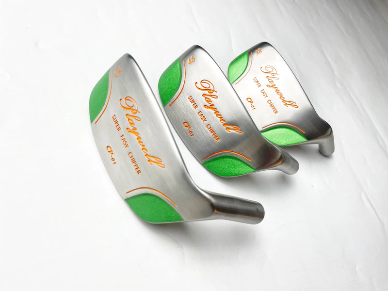 Tête de chipper de golf inoxydable, loft 38°, 46° ou 54°