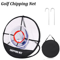 Filet de chipping golf rond – filet seul avec ses deux piquets et son sac