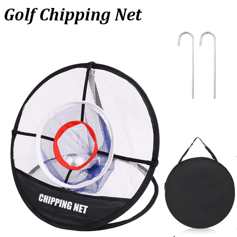Filet de chipping golf rond – filet seul avec ses deux piquets et son sac