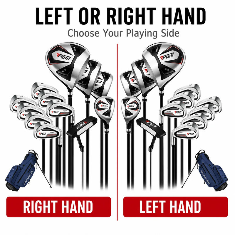 Set de golf complet homme – version droitier et version gaucher