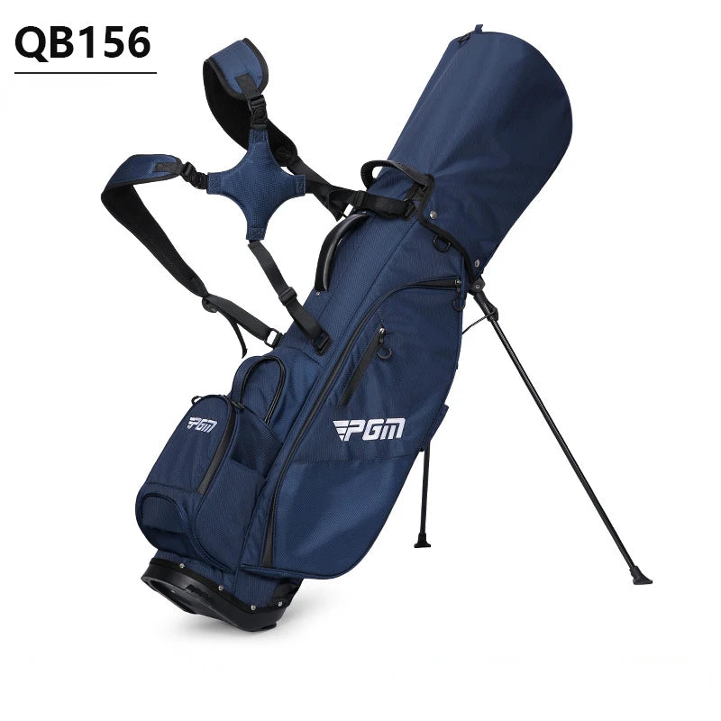 Sac de golf trépied imperméable – coloris bleu marine avec sa double bretelle en X