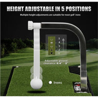 Entraîneur de swing de golf – réglage de la hauteur sur 5 positions