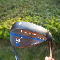 Wedge de golf forgé – face de la tête de 56° avec repères de distance bleus