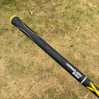 Mini driver de golf titane – grip noir à embout jaune