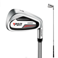 Fer de golf version homme – manche acier et insert gris