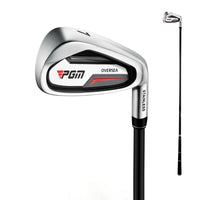 Fer de golf version homme – manche graphite et insert gris