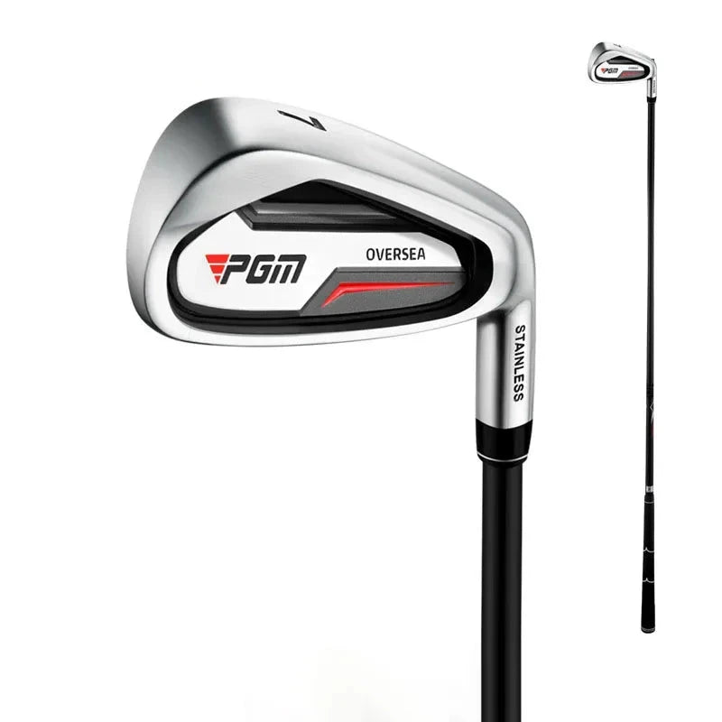 Fer de golf version homme – manche graphite et insert gris