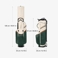 Sac de golf trépied léger en microfibre – dimensions du sac : 126 cm de haut et 35 cm de large