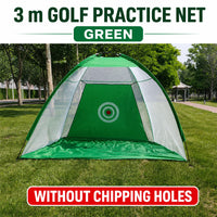 Filet de golf dôme 3 m – version verte sans trou de chipping