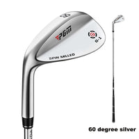 Wedge de golf gaucher – version argent de 60°