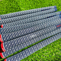 Grips de golf bleu marine à embout rouge, lot de 10 ou 13