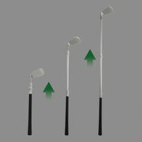 Chipper golf télescopique – trois longueurs de réglage du manche