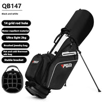 Sac de golf trépied léger – coloris noir et blanc
