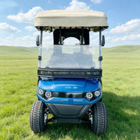 Voiturette de golf électrique 2, 4 ou 6 places avec panier avant et seaux à sable