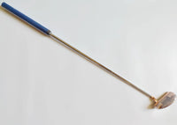 Putter maillet cuivré – putter entier avec manche acier et grip bleu