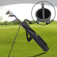 Sac de golf pencil avec trépied 126 cm, 5 à 7 clubs, nylon imperméable