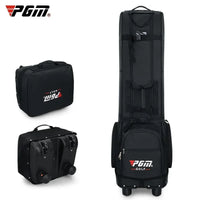 Housse de voyage golf pliable à double zip – housse dépliée de face et housse repliée en coffret
