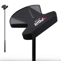 Putter maillet torsion nulle – finition noire, putter entier et tête