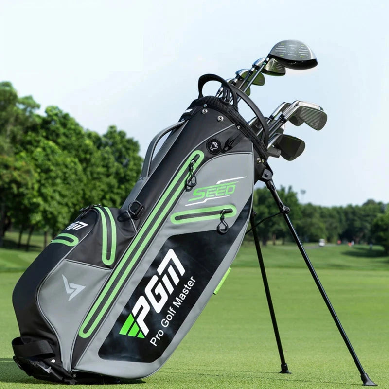 Fer 7 golf junior – sac de golf avec clubs sur le parcours