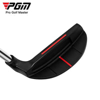Chipper de golf – dessus de la tête avec sa ligne de visée rouge