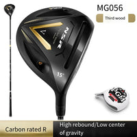 Driver de golf titane – bois n°3, 15°, flex Regular