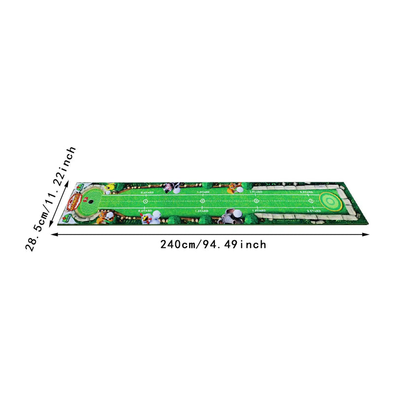 Tapis de putting golf 240 cm – vue 14