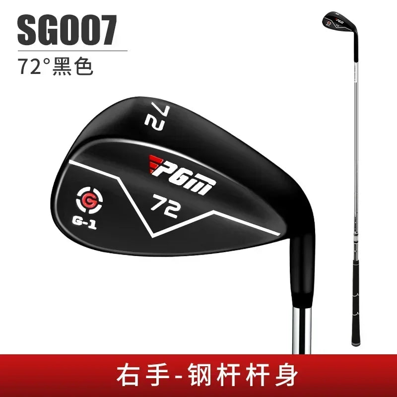 Wedge de golf 72° pour bunker profond – version noire
