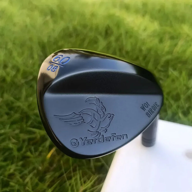Tête de wedge de golf forgée – finition noire de 60°