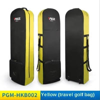 Housse de voyage golf à roulettes – coloris noir et jaune