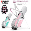 Sac de golf trépied femme ultraléger 2,4 kg, 7 compartiments, bretelles