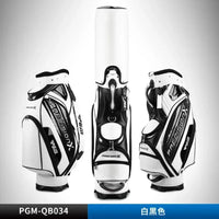 Sac de golf tour en microfibre – coloris blanc et noir