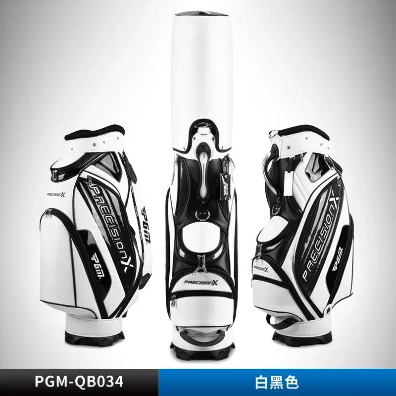 Sac de golf tour en microfibre – coloris blanc et noir