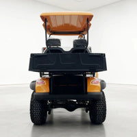 Voiturette de golf utilitaire – vue arrière de la benne de chargement